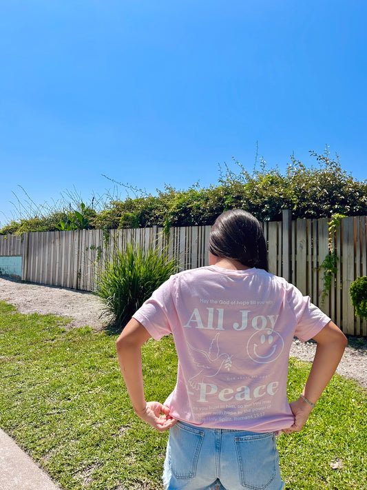ALL JOY + PEACE TEE