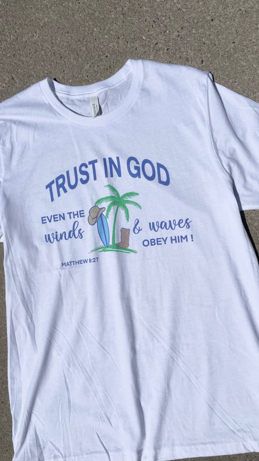 WIND & WAVES OBEY TEE