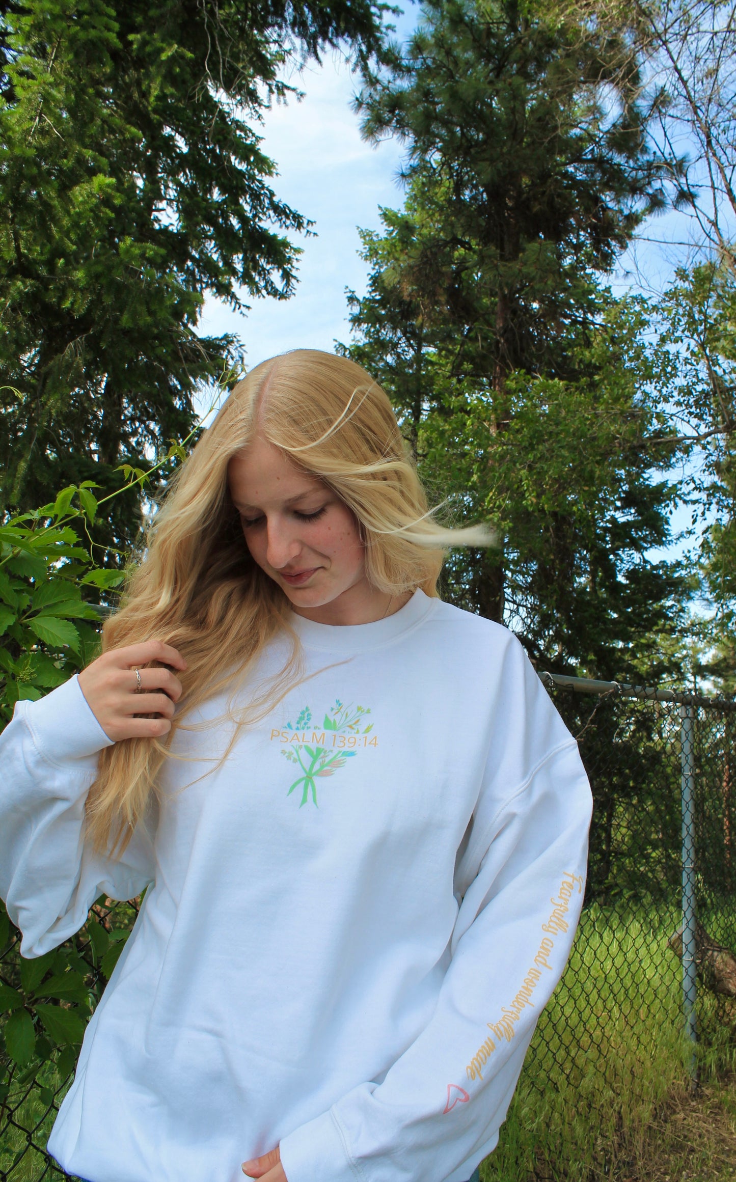 PSALM 139:14 CREWNECK