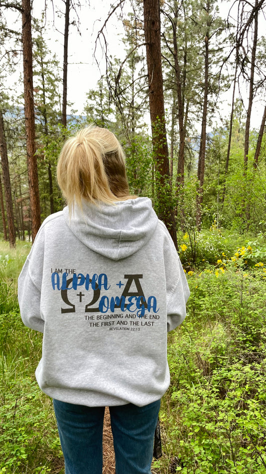 ALPHA + OMEGA HOODIE