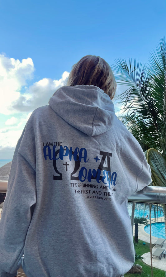 ALPHA + OMEGA HOODIE