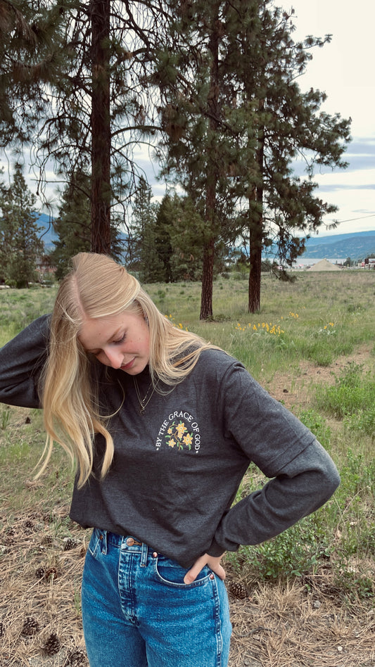 BY THE GRACE OF GOD (EMBROIDERED) TEE