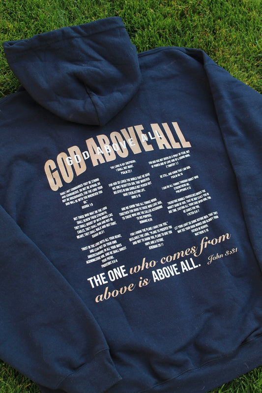 JOHN 3:31 GOD ABOVE ALL HOODIE