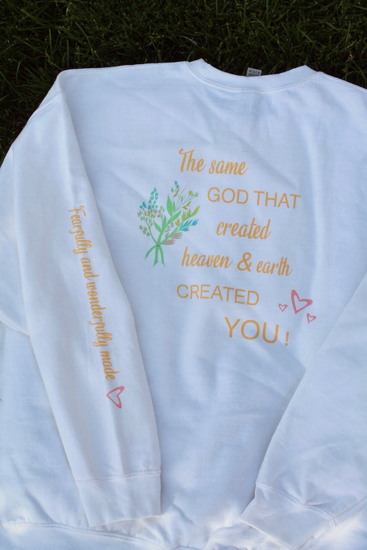 PSALM 139:14 CREWNECK