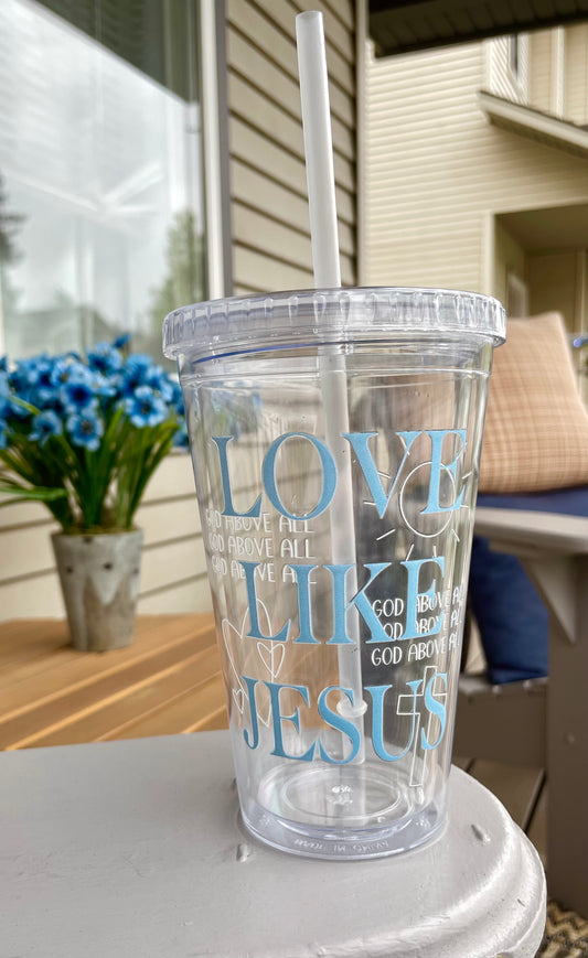 LOVE LIKE JESUS TUMBLER
