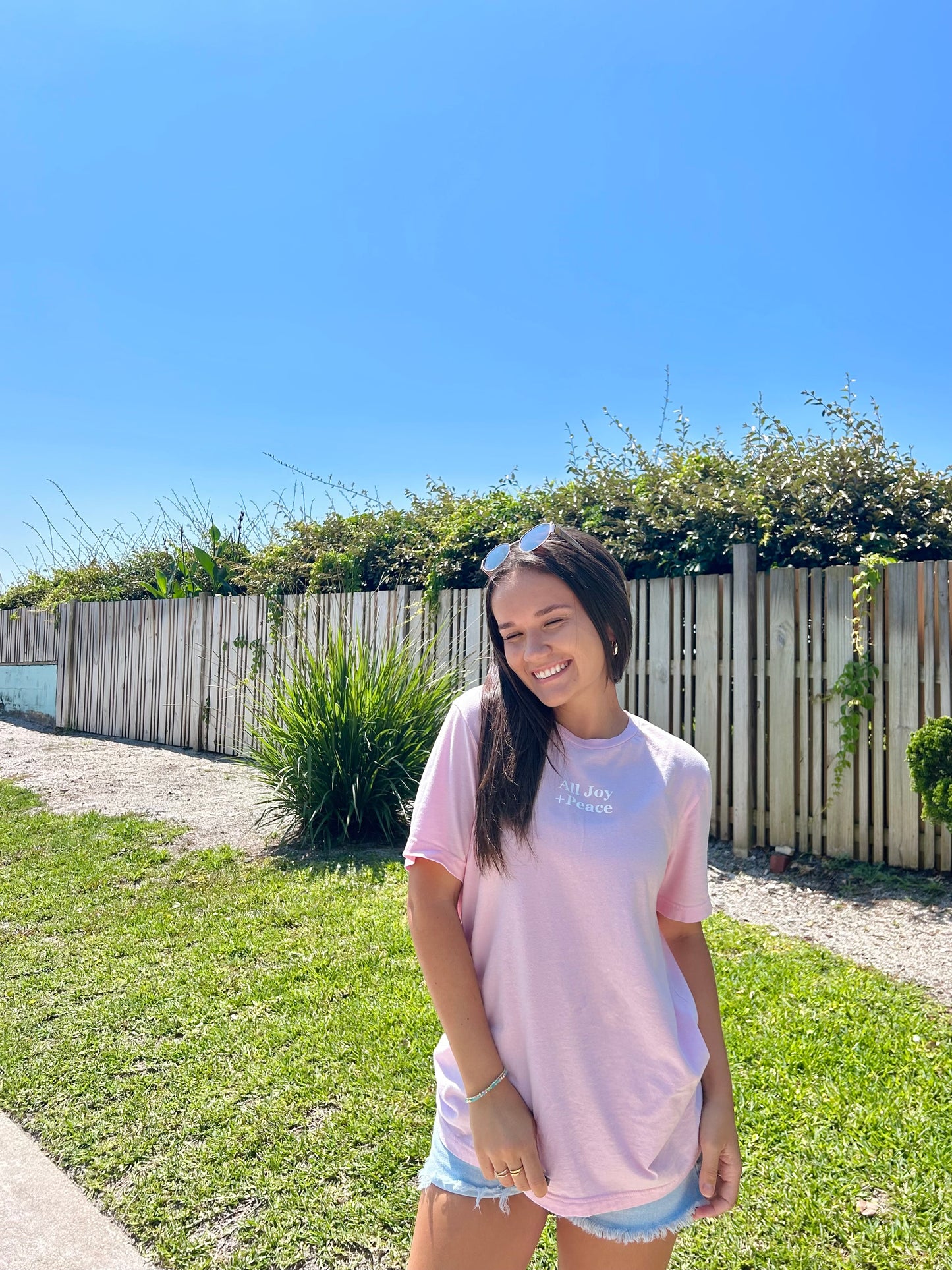 ALL JOY + PEACE TEE