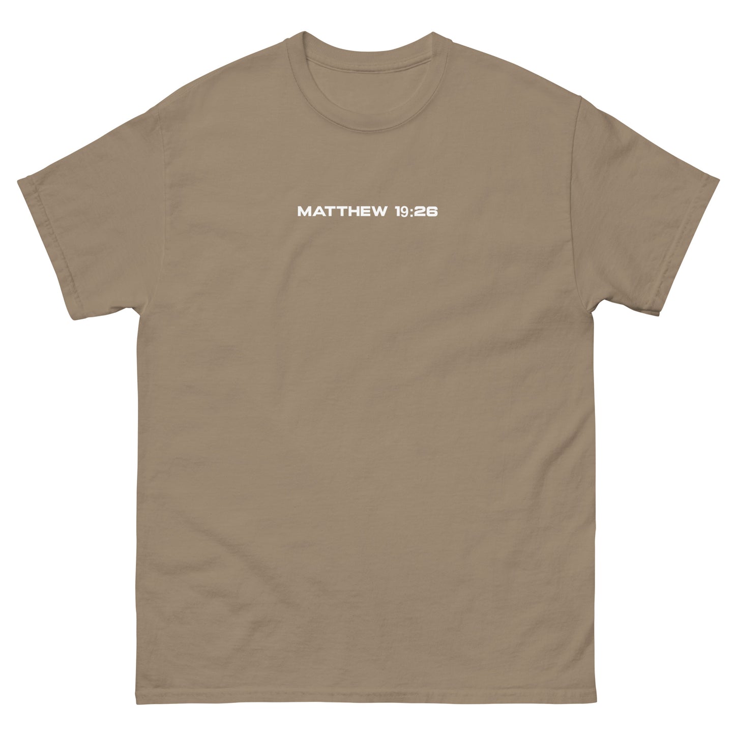WITH GOD ALL THINGS ARE POSSIBLE TEE