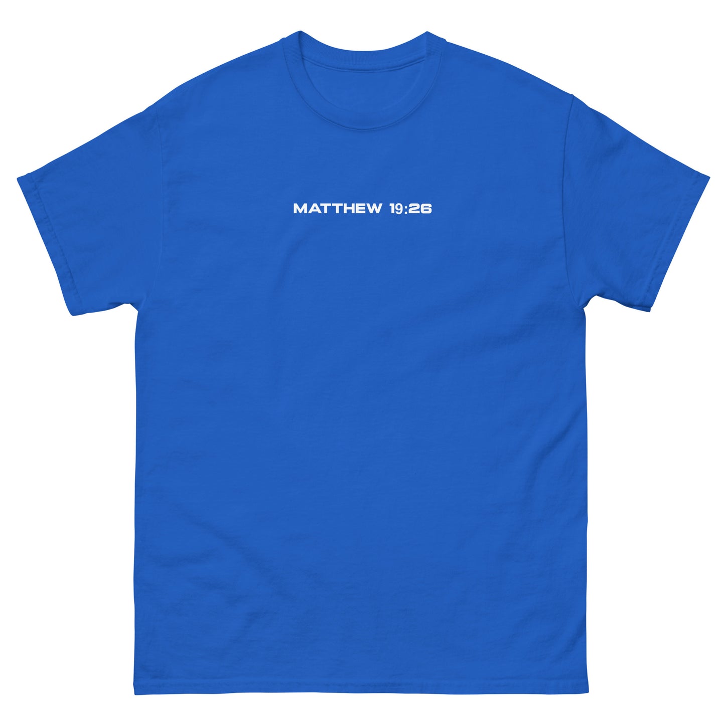 WITH GOD ALL THINGS ARE POSSIBLE TEE