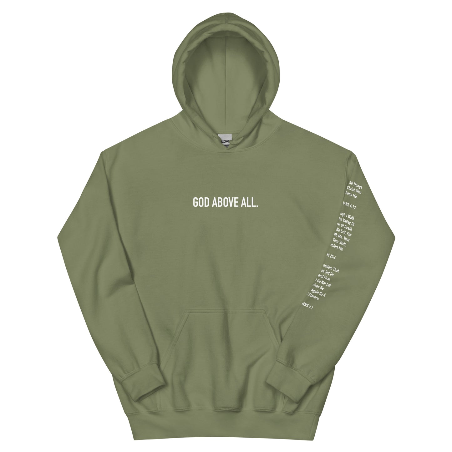 GOD ABOVE ALL HOODIE