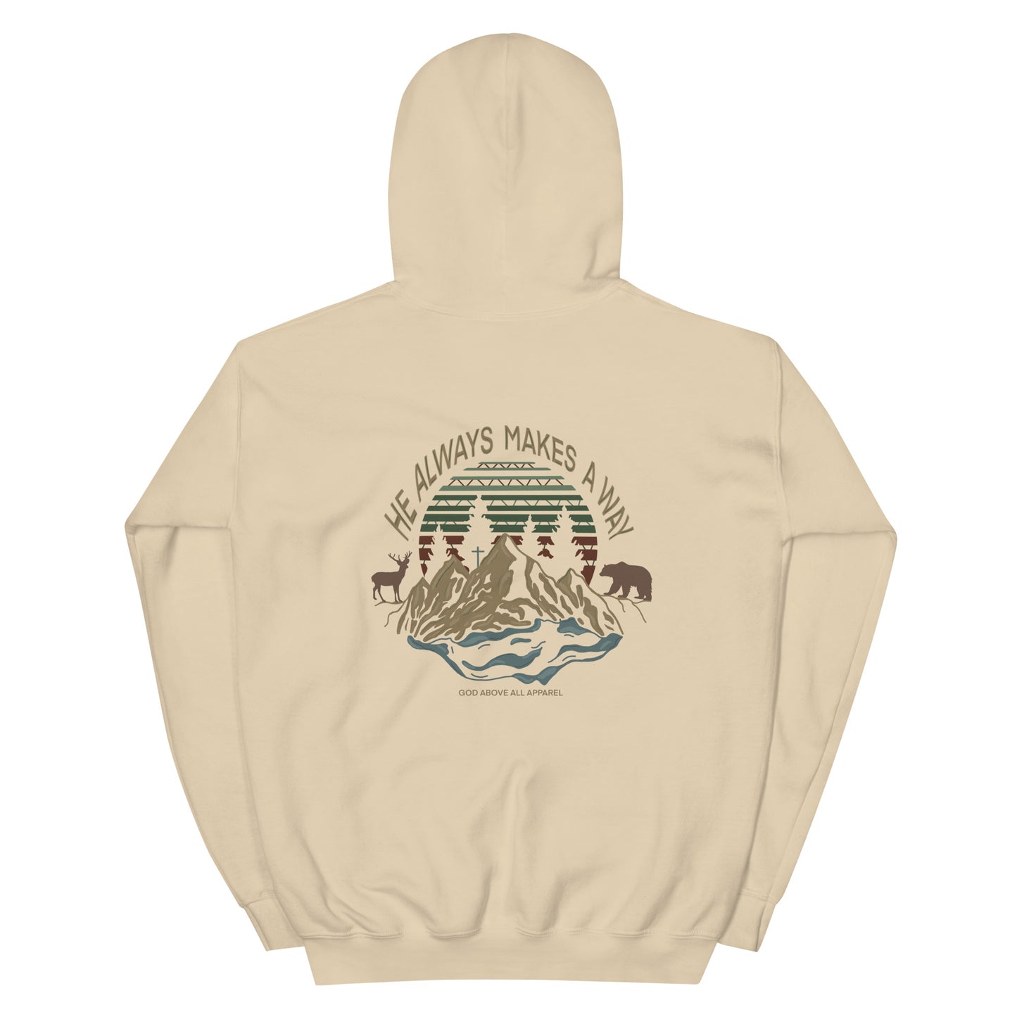 HE ALWAYS MAKES A WAY HOODIE