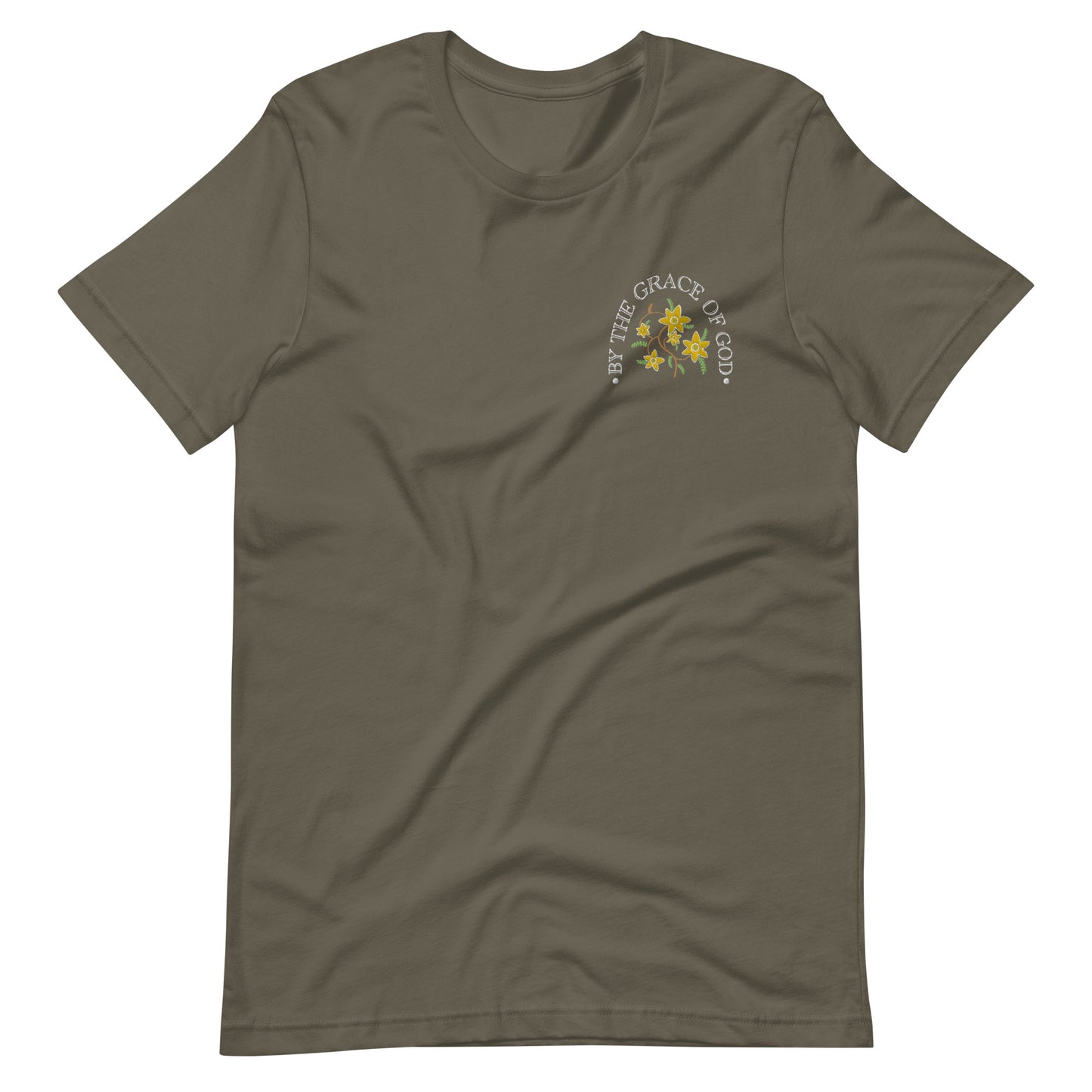 BY THE GRACE OF GOD (EMBROIDERED) TEE