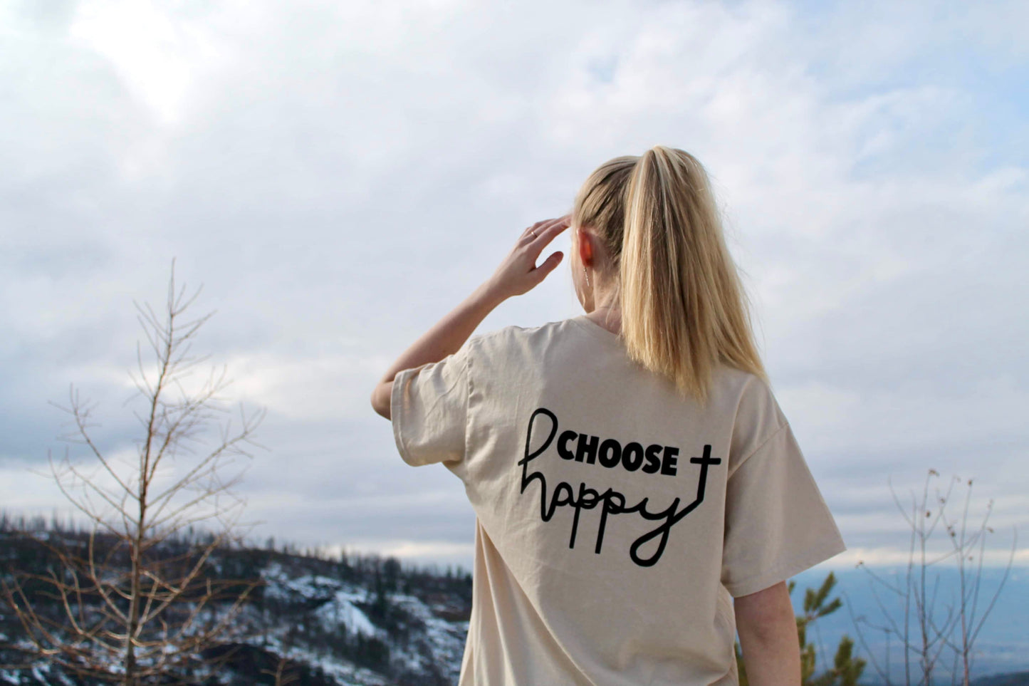 CHOOSE HAPPY TEE
