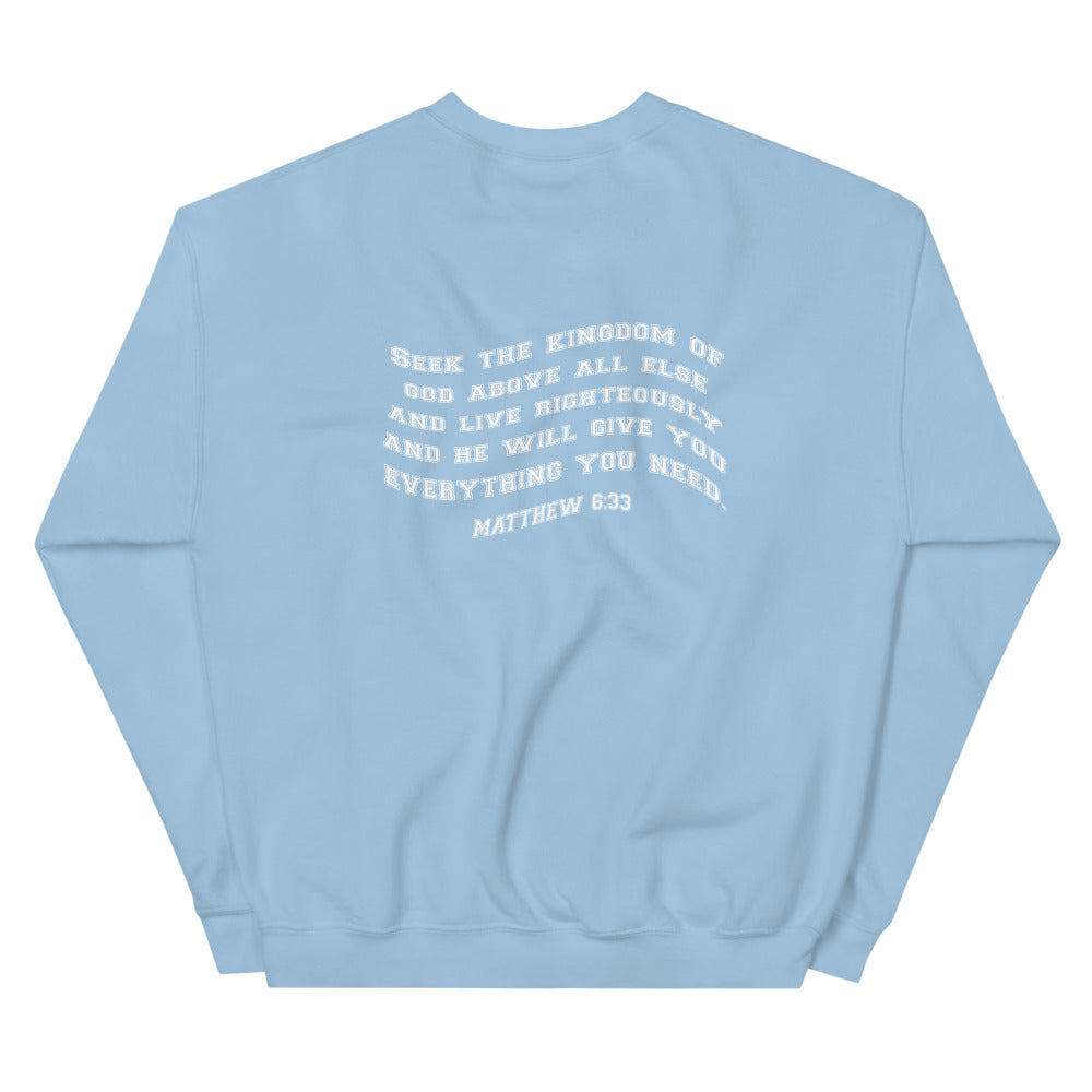 PUT GOD FIRST BRO CREWNECK