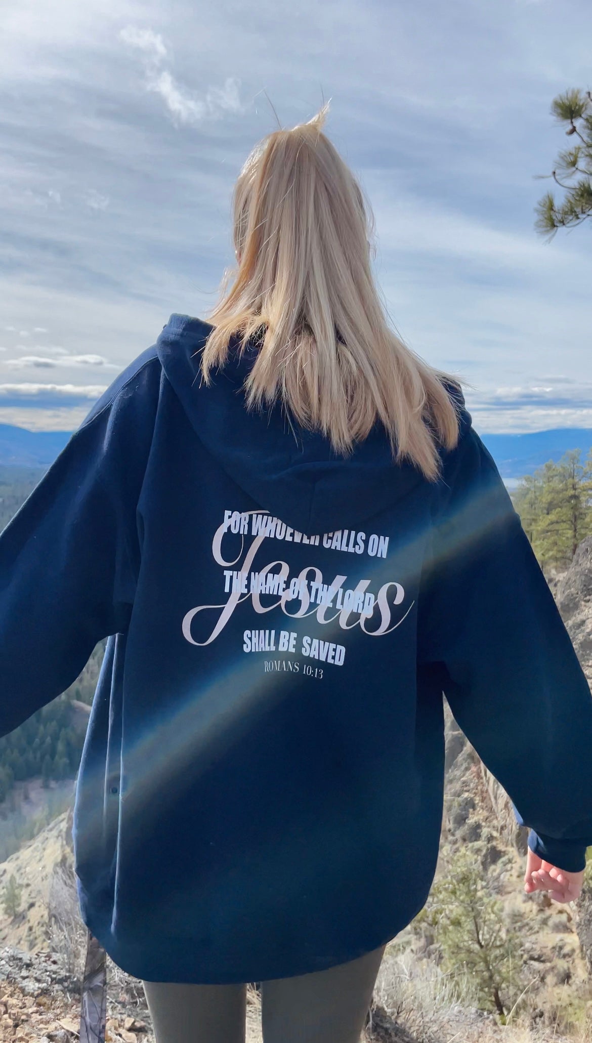 JESUS SAVES ZIP HOODIE