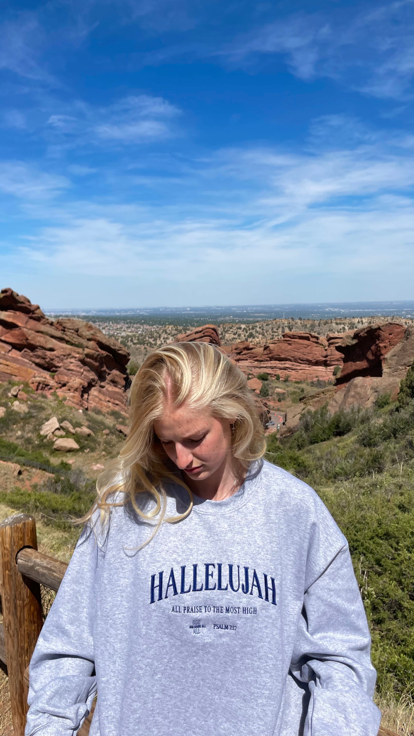 HALLELUJAH CREWNECK