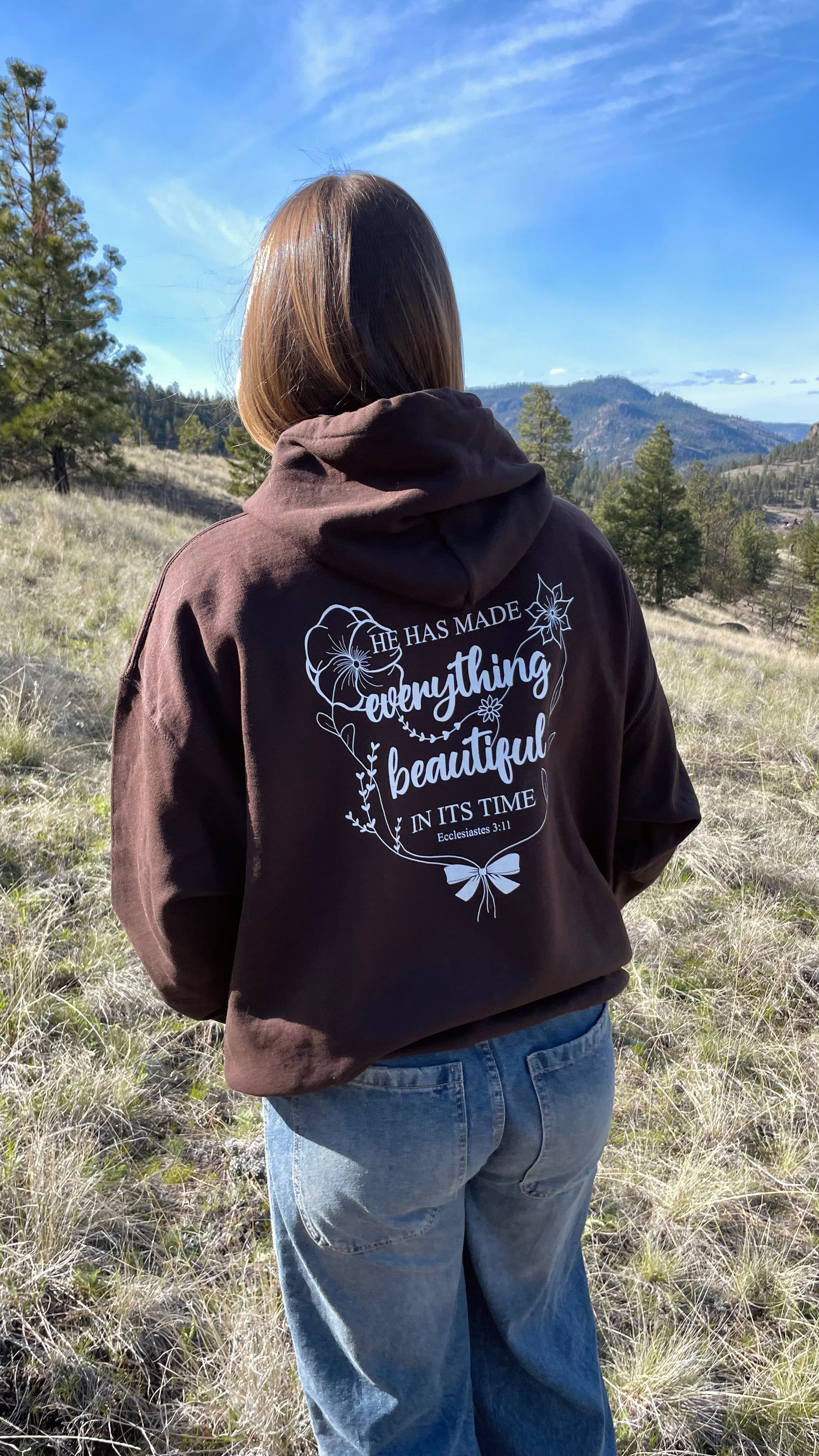 EVERYTHING BEAUTIFUL HOODIE (FRONT EMBROIDERY)