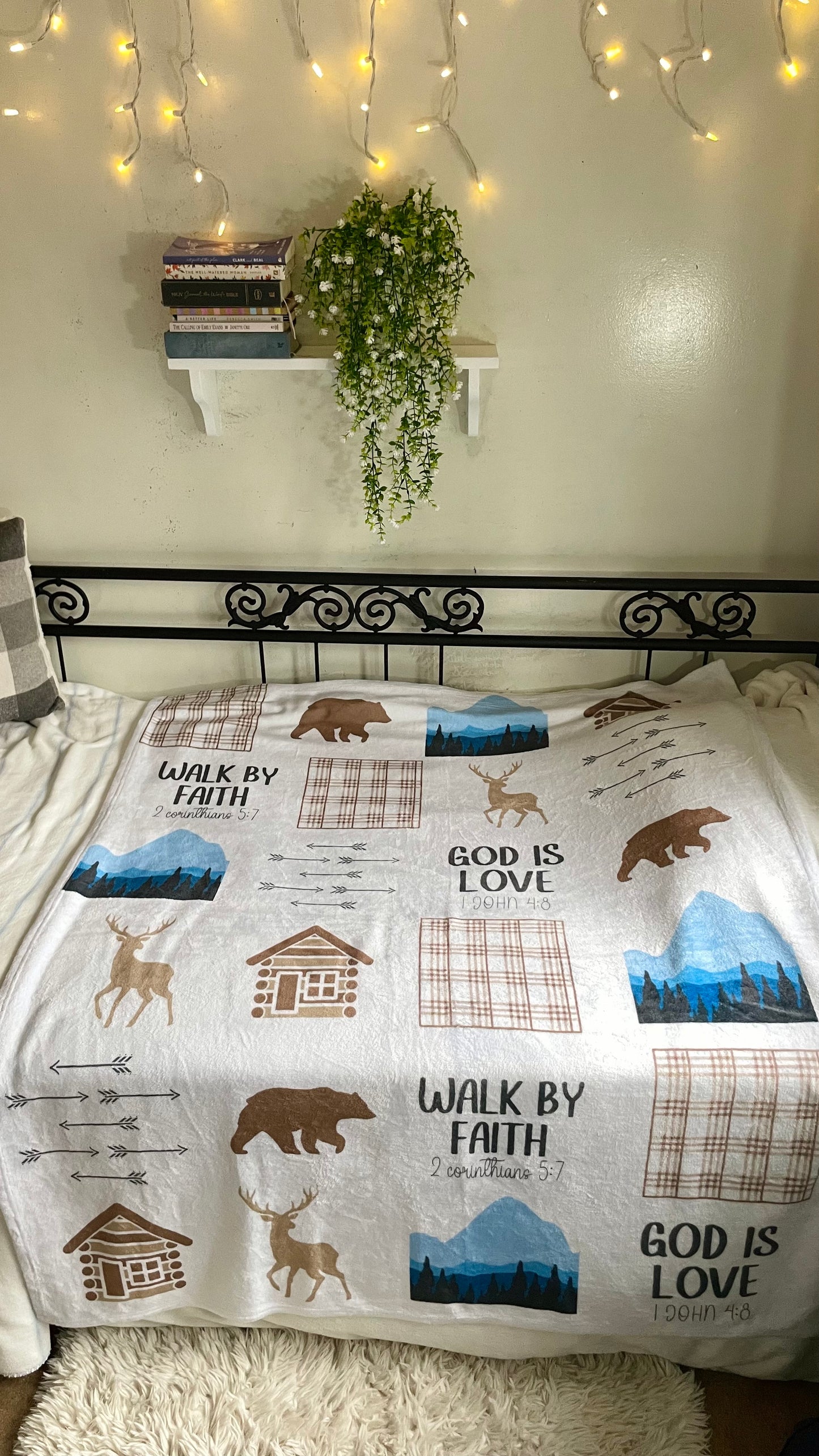 OUTDOOR FAITH BASED BLANKET