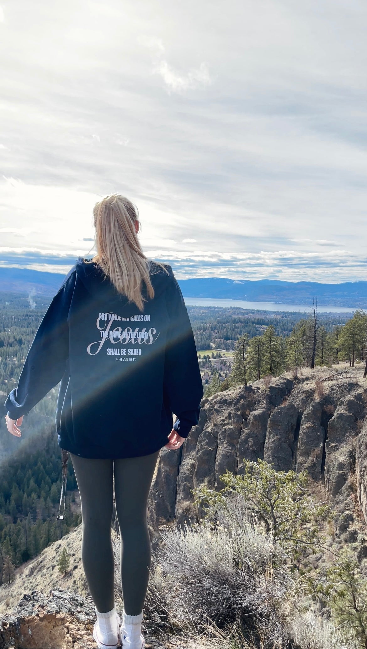 JESUS SAVES ZIP HOODIE