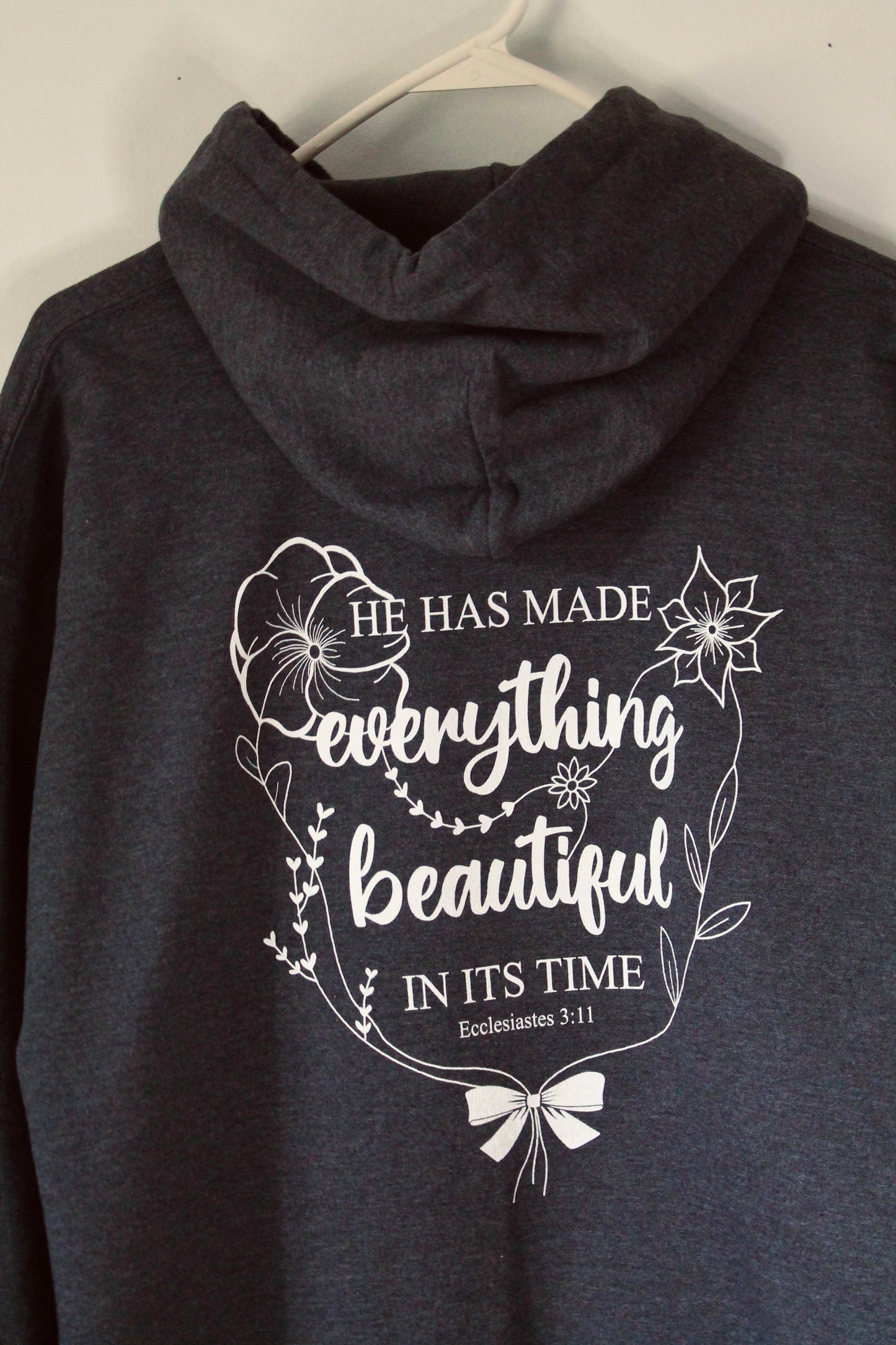 EVERYTHING BEAUTIFUL HOODIE (FRONT EMBROIDERY)