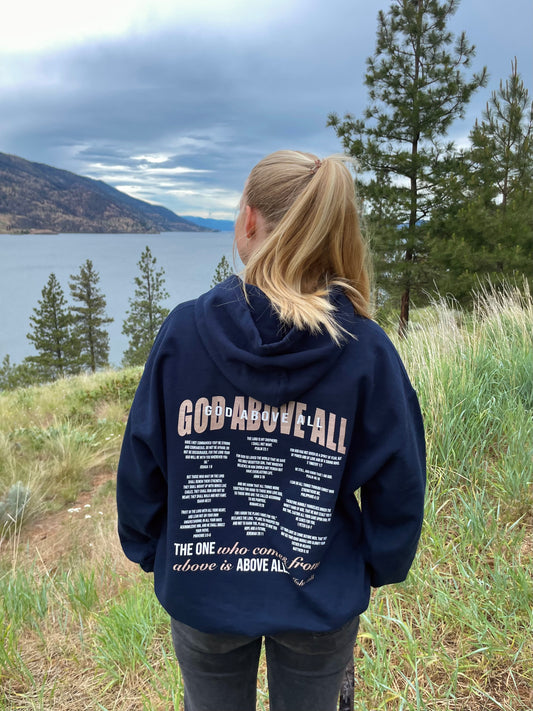 JOHN 3:31 GOD ABOVE ALL HOODIE