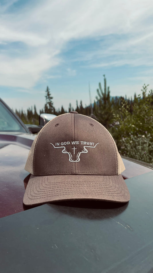 IN GOD WE TRUST TRUCKER HAT