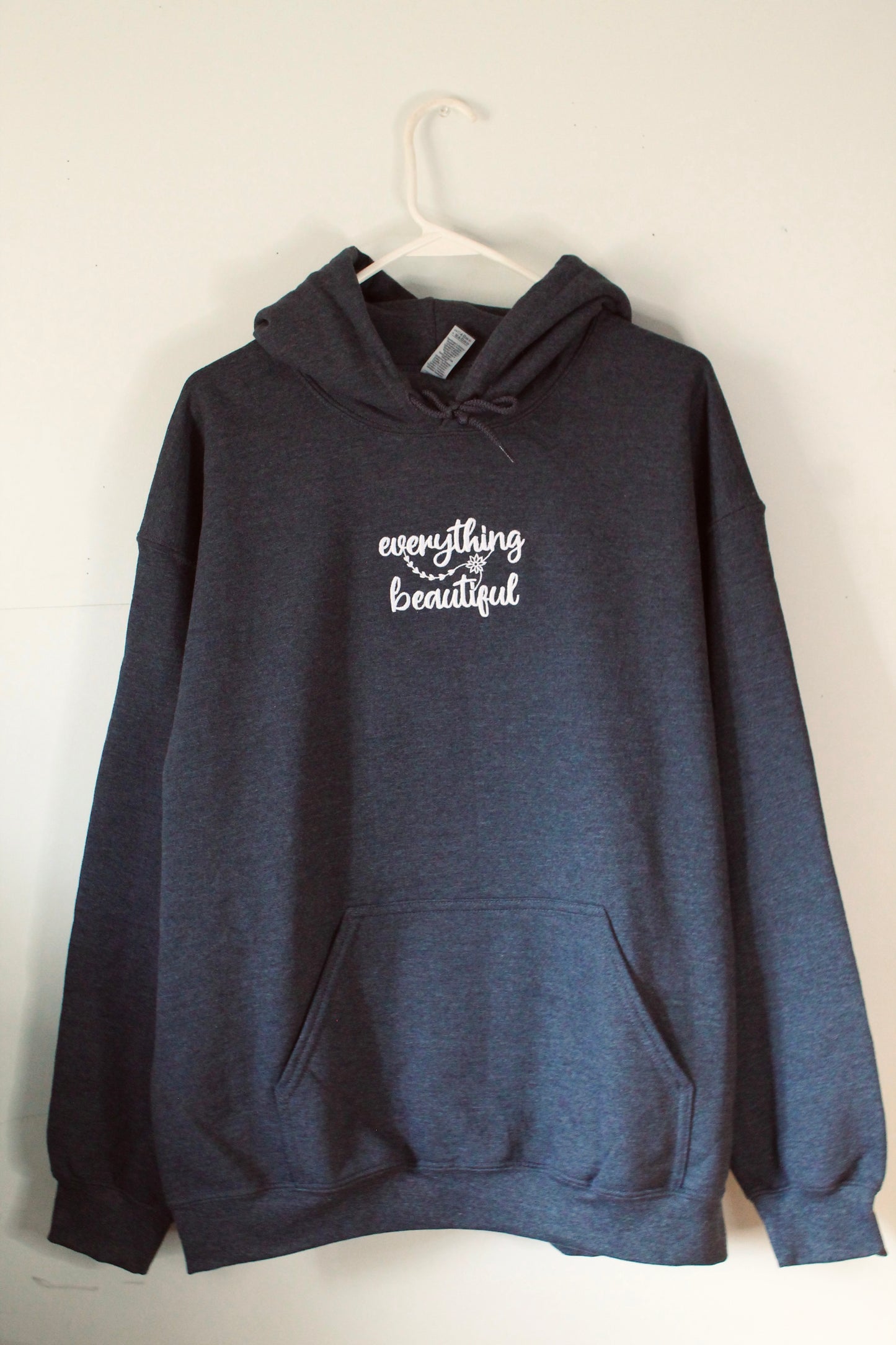 EVERYTHING BEAUTIFUL HOODIE (FRONT EMBROIDERY)