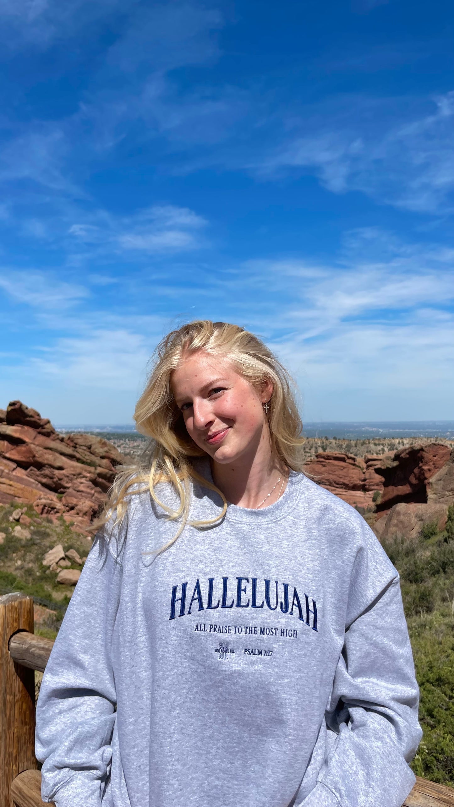 HALLELUJAH CREWNECK