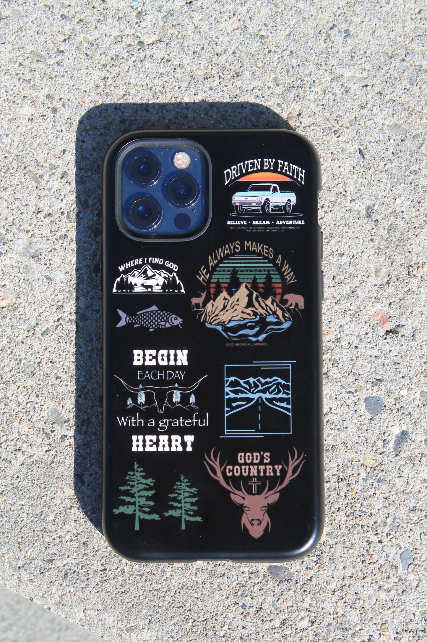 GOD’S COUNTRY TOUGH IPHONE CASE