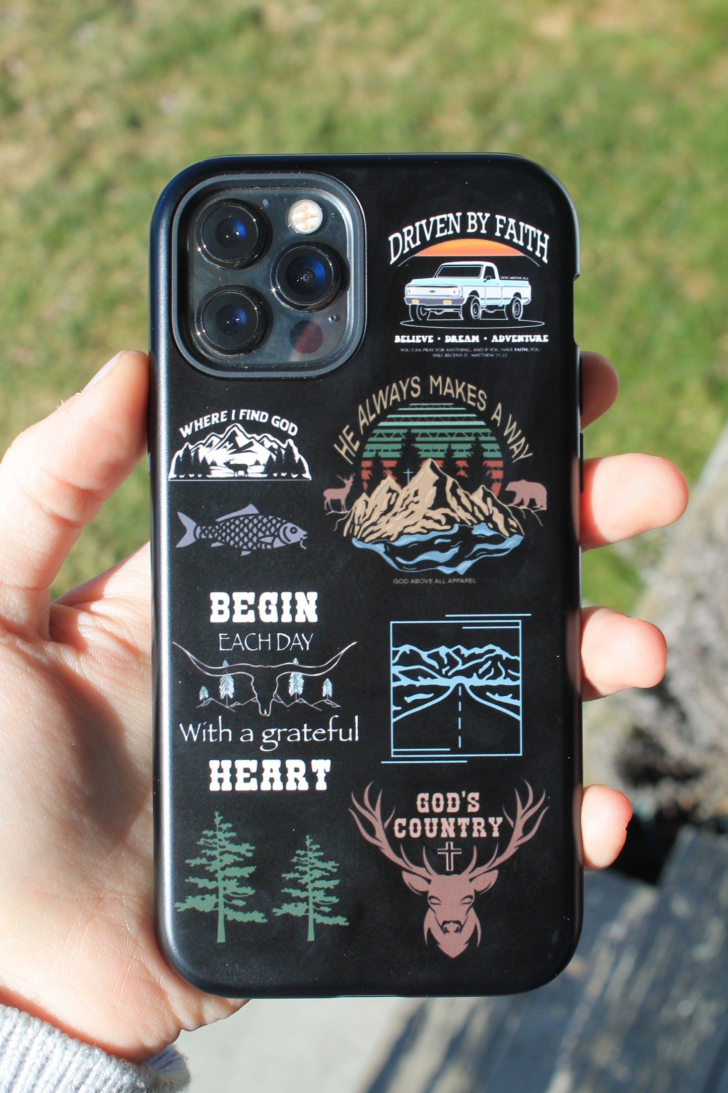 GOD’S COUNTRY TOUGH IPHONE CASE