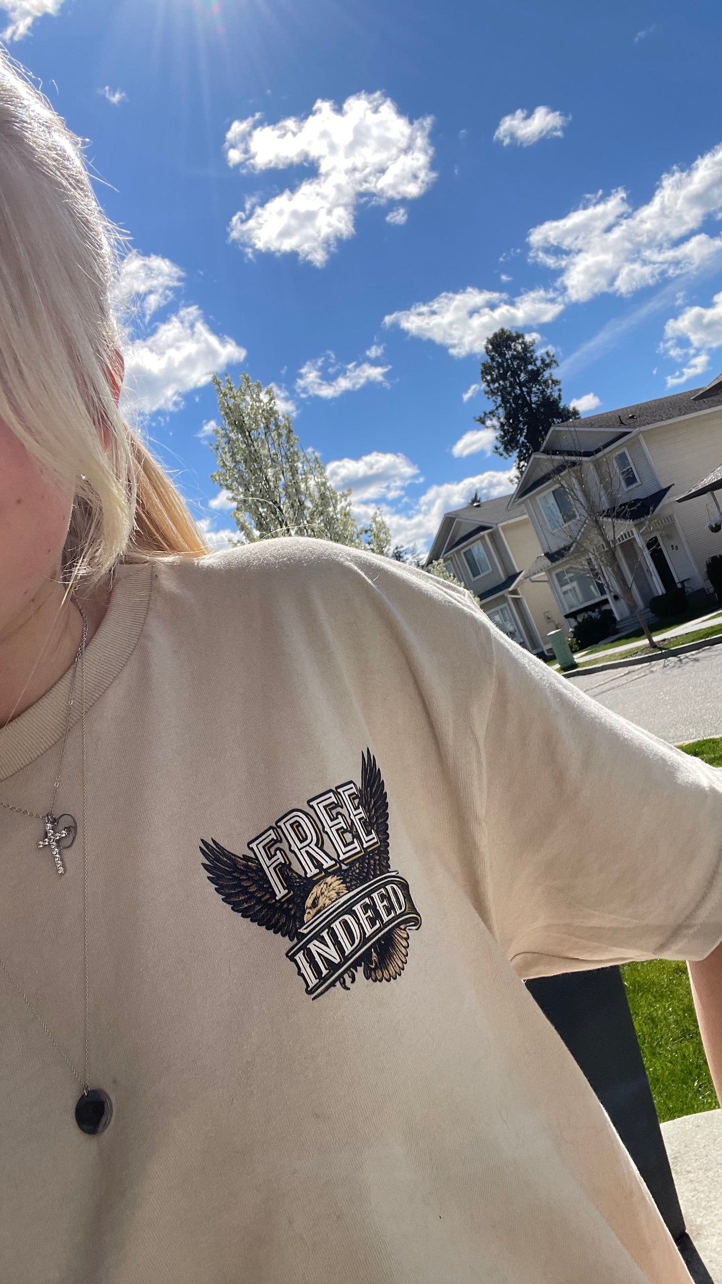 WHO THE SON SETS FREE IS FREE INDEED TEE