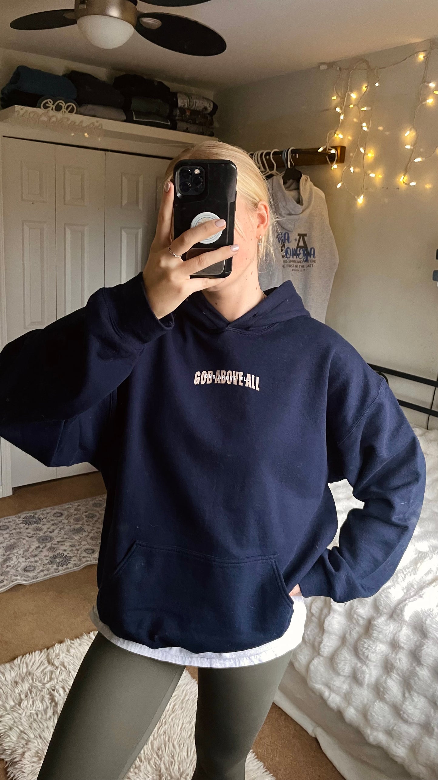 JOHN 3:31 GOD ABOVE ALL HOODIE