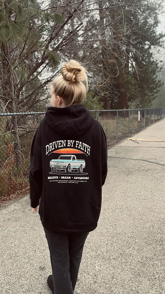 DRIVEN BY FAITH PREMIUM HOODIE