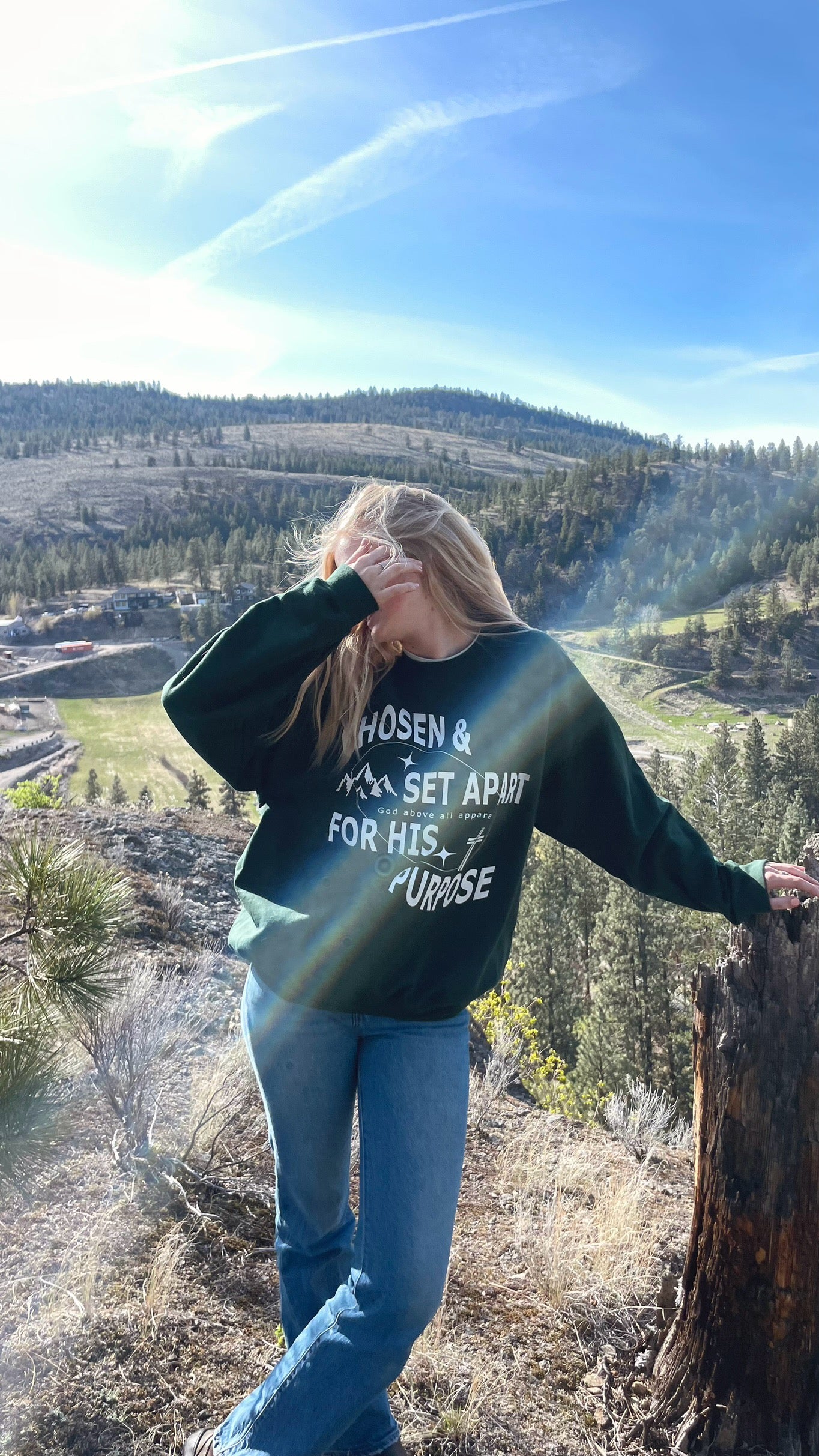 CHOSEN & SET APART FOR HIS PURPOSE CREWNECK