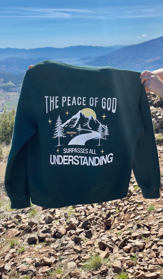THE PEACE OF GOD SURPASSES ALL UNDERSTANDING PREMIUM HOODIE