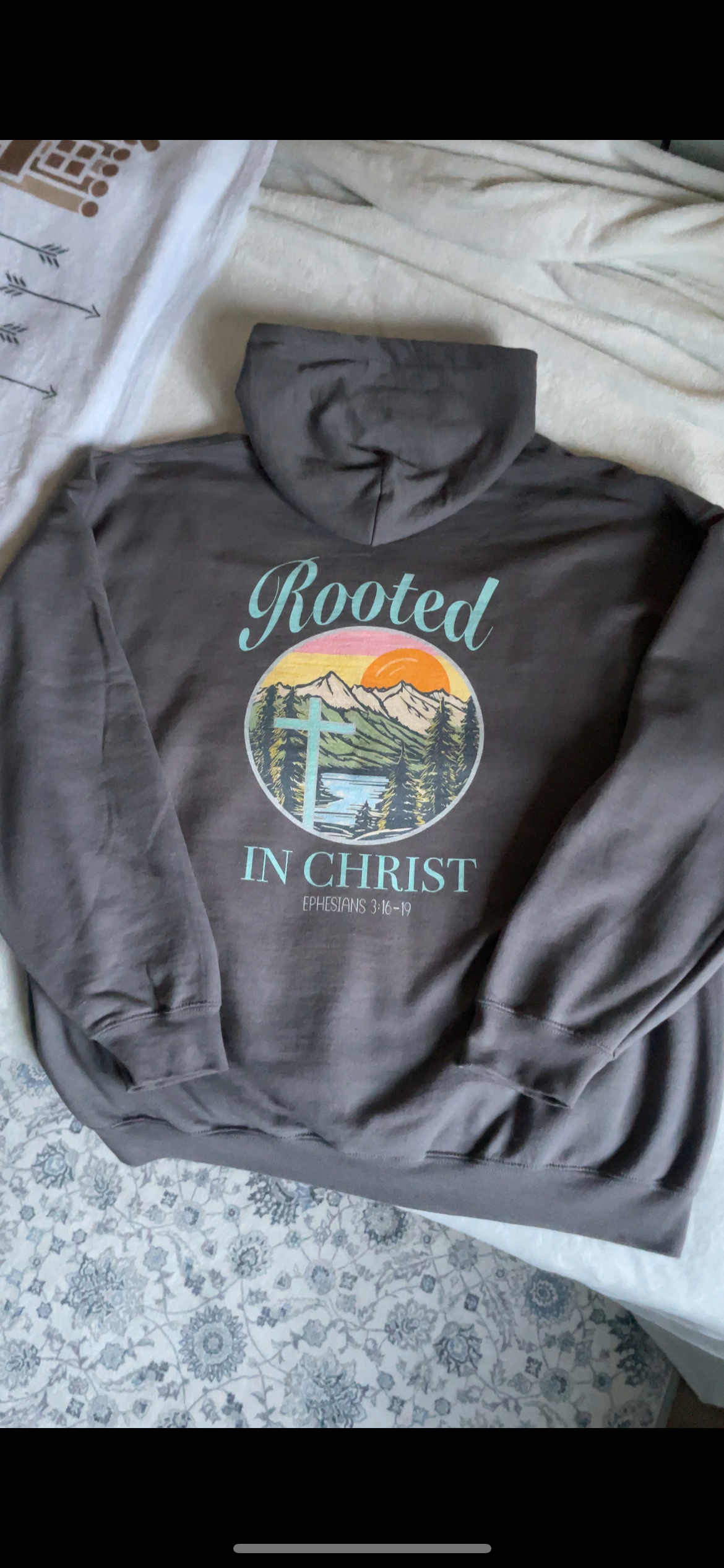 ROOTED IN CHRIST HOODIE