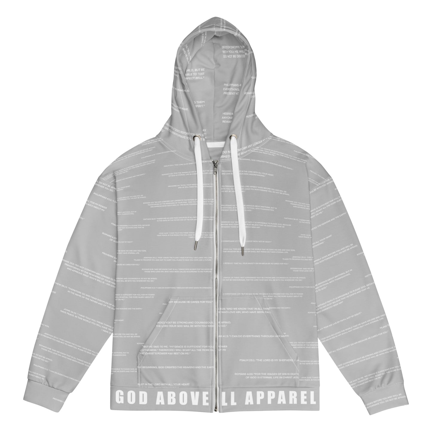 ALL OVER BIBLE VERSE HOODIE