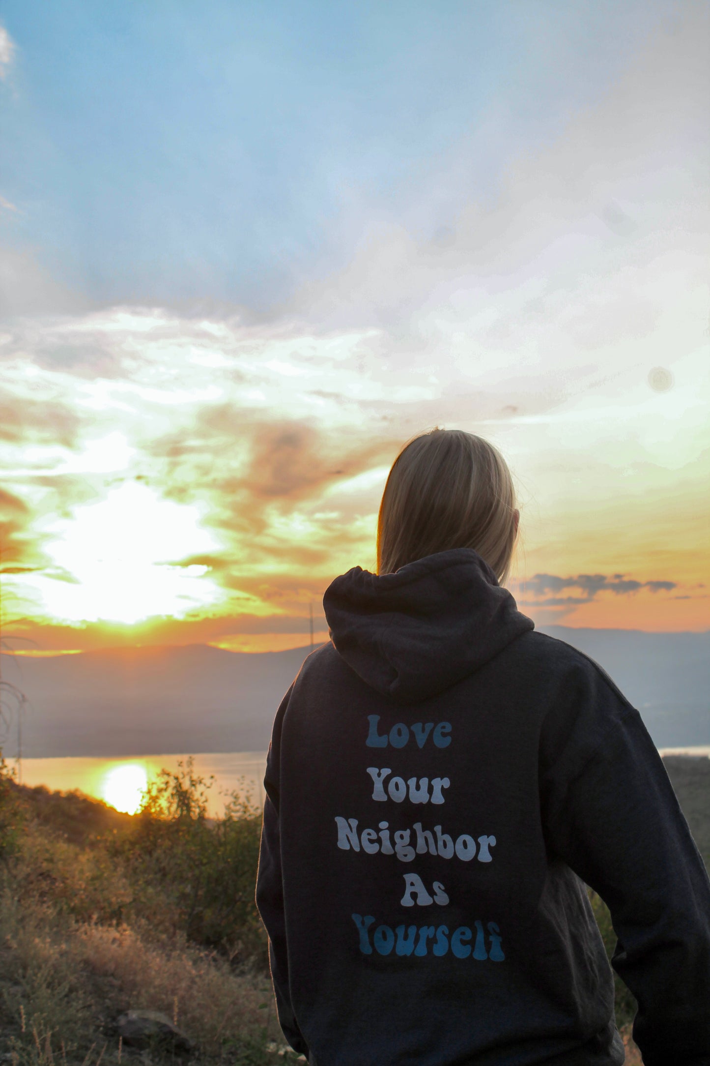 LOVE YOUR NEIGHBOR AS YOURSELF HOODIE