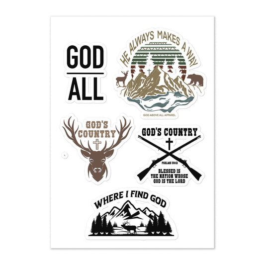 COUNTRY STYLE STICKER SHEET