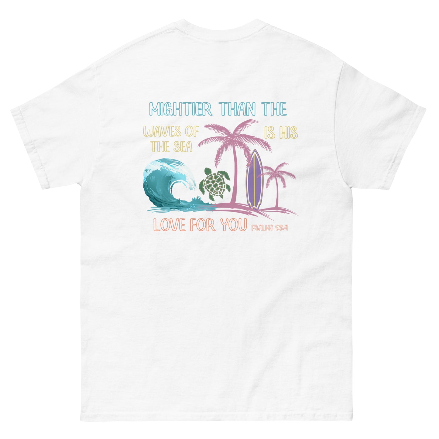 MIGHTIER THAN THE WAVES TEE