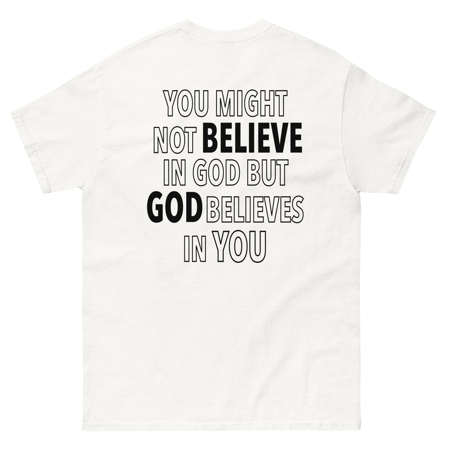 BELIEVE GOD TEE