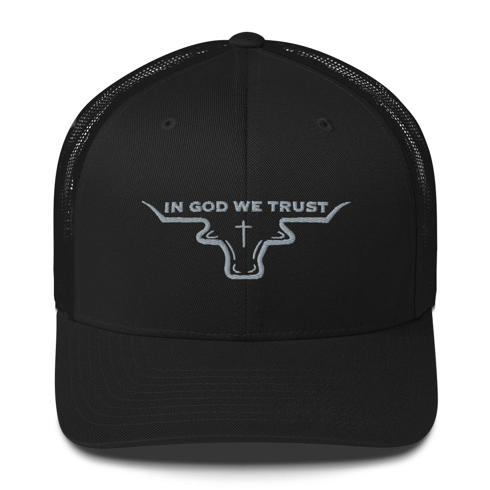 IN GOD WE TRUST TRUCKER HAT