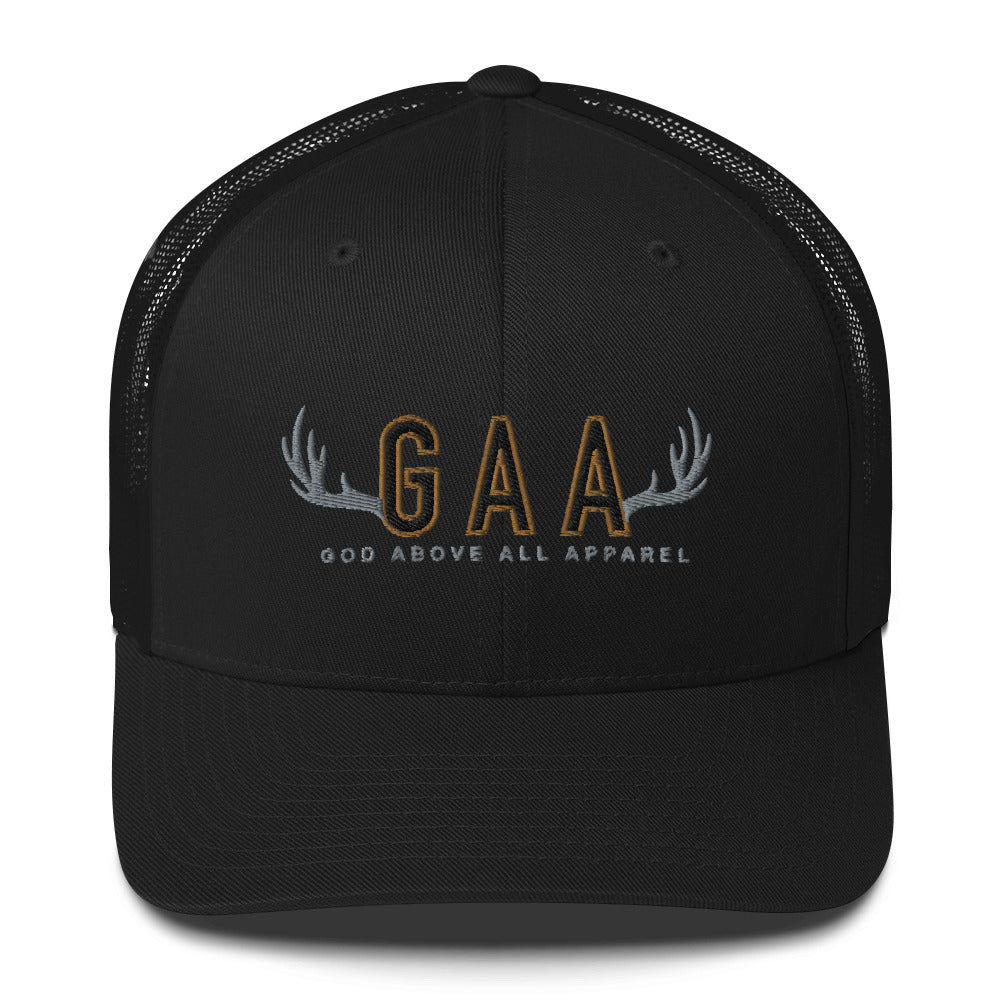 GOD ABOVE ALL TRUCKER HAT