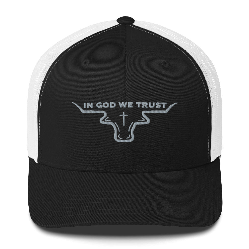 IN GOD WE TRUST TRUCKER HAT