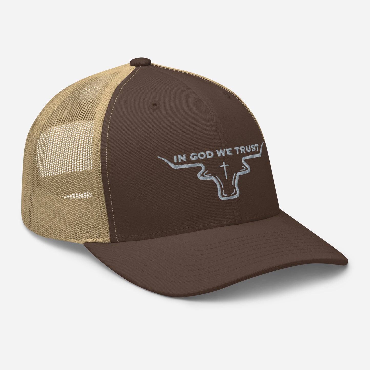 IN GOD WE TRUST TRUCKER HAT