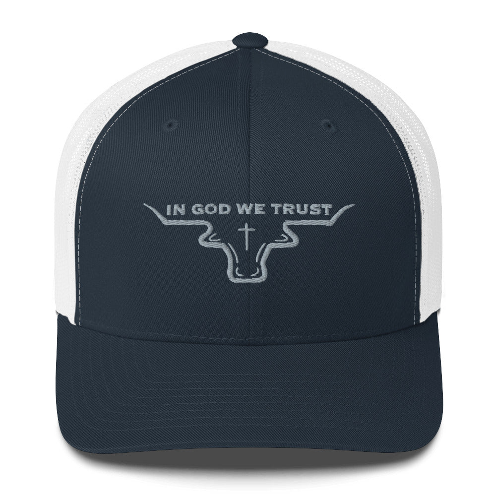 IN GOD WE TRUST TRUCKER HAT