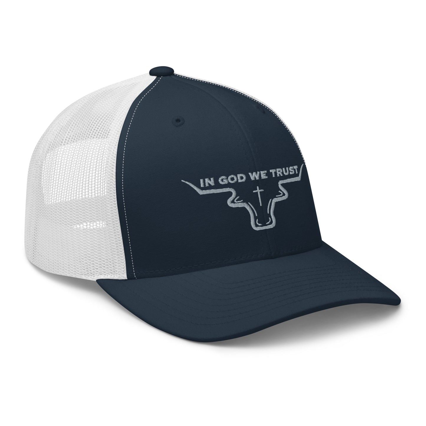 IN GOD WE TRUST TRUCKER HAT