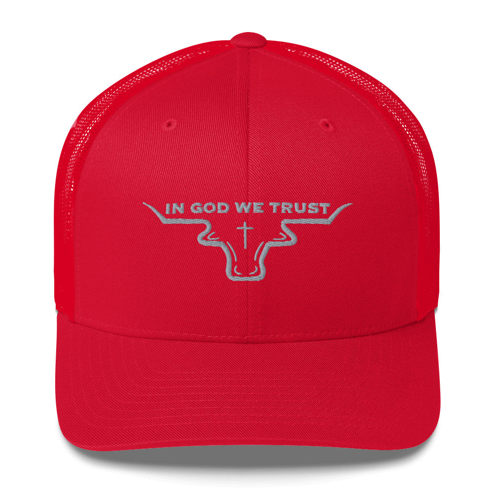 IN GOD WE TRUST TRUCKER HAT