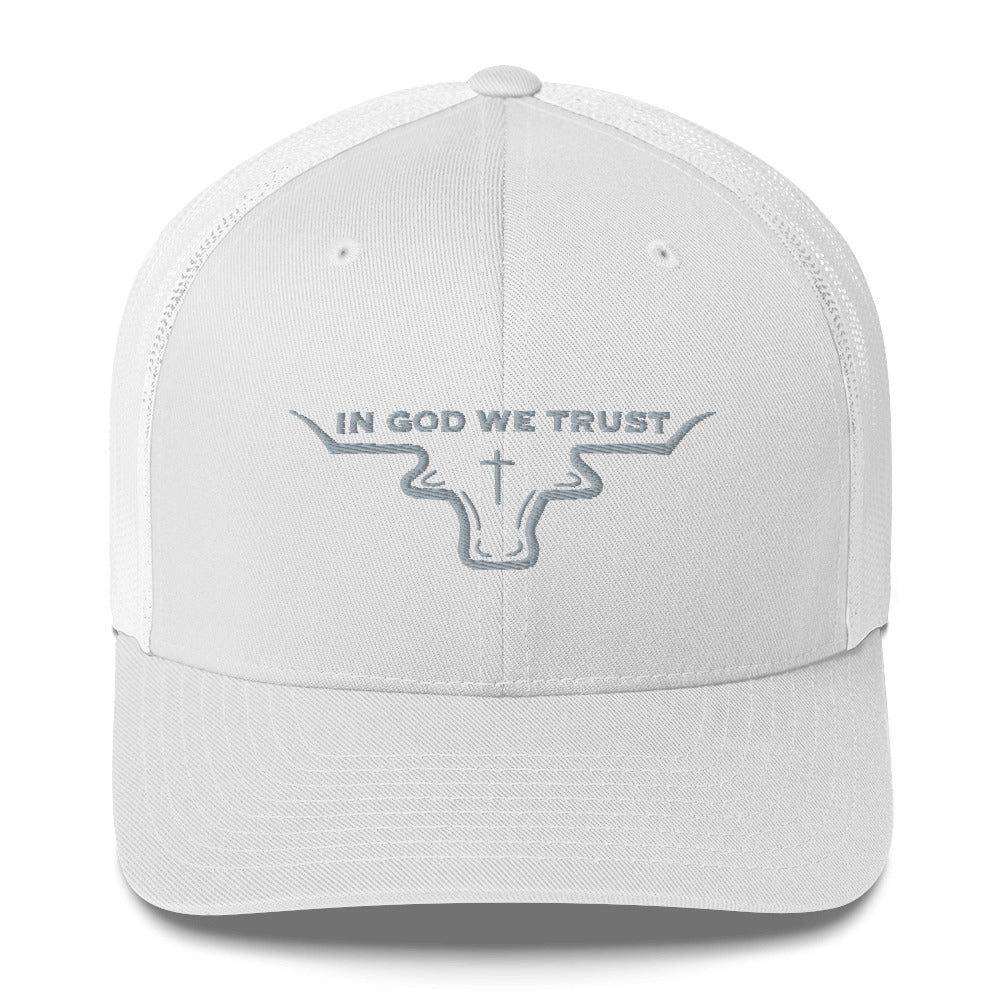 IN GOD WE TRUST TRUCKER HAT