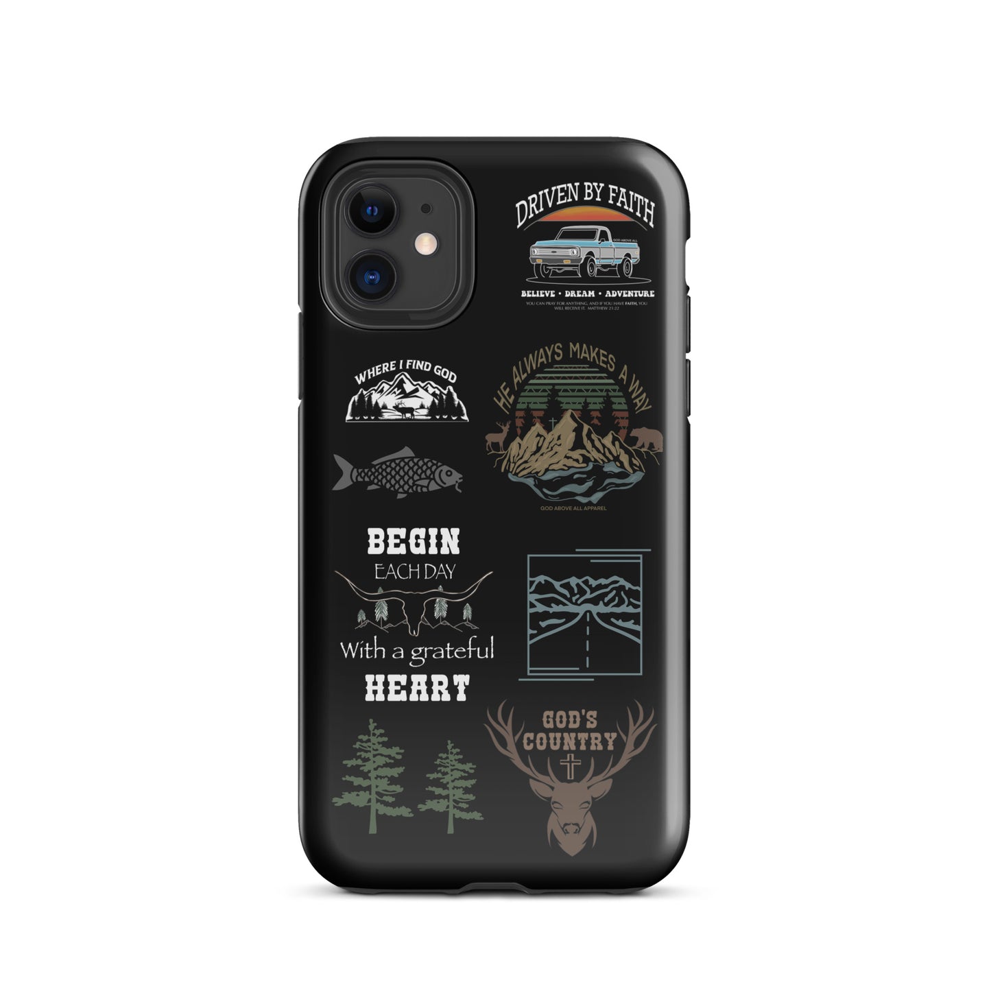 GOD’S COUNTRY TOUGH IPHONE CASE