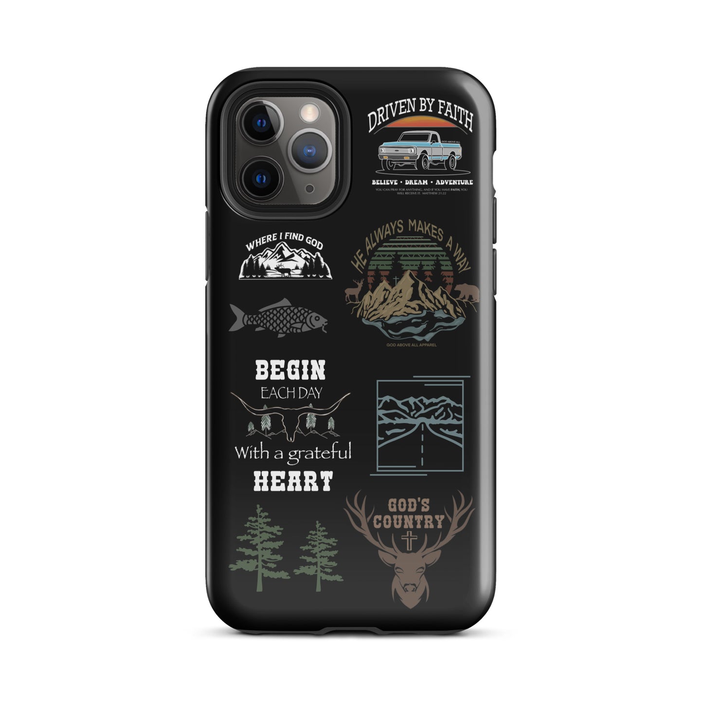 GOD’S COUNTRY TOUGH IPHONE CASE